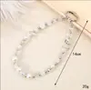 Nuevo Colgante Llavero Estilo Metal Mariposa Flor Colgantes de Accesorios Colgantes de Cuentas de Cristal Ins Cadena Corta para Teléfono Móvil para Mujeres