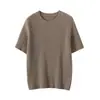 Consinee Hilo 100% Cachemira Suéter de Cachemira Casual Simple Holgado de Canalé Vintage para Mujer Prendas de Punto Básicas