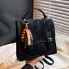 Mochila Retro Transfronteriza Moda Femenina Diseño de Nicho Mochila Escolar para Estudiantes Versión Coreana Tendencia Callejera Mochila de Viaje