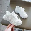 Zapatos Dad para Niñas, Nuevos Zapatos Deportivos Casuales Blancos Cómodos y Transpirables para Mujer y Niño, Primavera y Otoño