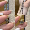 Colección de accesorios de cobre puro, artículos decorativos y componentes para joyería DIY