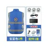 Ropa de trabajo de aire acondicionado con ventilador de enfriamiento de verano hecha a medida desde la fábrica de origen, chaleco de trabajo duradero, admite etiquetado e impresión