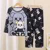 Pijamas para niños del sudeste asiático Conjuntos de ropa para niños Primavera y otoño Pantalones de manga larga Pijamas para bebés niños y niñas Conjuntos de ropa para el hogar