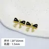 Moda DIY Casual de Nicho Elegante Aleación Colgante de Lazo Accesorios de Joyería Pulsera Pendientes Material