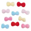 Corbata de Moño de Mariposa Pequeña de Peluche Accesorios DIY Juguete Accesorios para el Cabello Muñeca de Cabeza de Dibujos Animados Accesorios Tela Accesorios de Moño