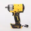 Llave de Impacto Eléctrica para Comercio Exterior Transfronterizo 300 Par Sin Carbones Enchufe Dewalt Tipo Batería de Litio Reparación Automotriz Andamio Sin Cable