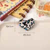 Nuevos Accesorios de Corazón con Lazo Rellenos de Algodón con Estampado de Leopardo Accesorios para el Cabello DIY Accesorios para Ropa Calcetines de Moda Accesorios para Funda de Teléfono Móvil