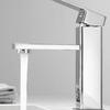 Grifo de lavabo gris plomo Baiyilun, grifo de baño para agua fría y caliente, grifo para lavabo doméstico al por mayor