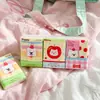 Pañuelos de Papel Nube Oso Serie de Dibujos Animados Lindos Diarios Portátiles Limpieza Amigable con la Piel para Estudiantes de Primaria y Secundaria
