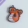 Huayang Nuevo Cuero PU Bolso Pequeño para Muñeca Colgante Llavero Figura Pequeña de Dibujos Animados Colgante Personalizado DIY