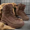 2025 Transfronterizas Talla Grande 39--47 Botas de Combate Botas de Exterior para Hombre Botas de Caña Alta Botas Tácticas Senderismo Desierto Botas para Hombre