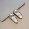 Zapatos de Princesa de Moda para Niñas Primavera y Otoño 2025 Nuevo Estilo Coreano Zapatos Individuales de Moda Suela Suave Estilo Pequeño Chanel para Niños