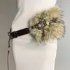 Novo Cinto de Pelo de Coelho D. I .A OOTD Cinto Mao Mao Europa e América Transfronteiriço Quente Sexy Garota Picante Cobertura de Cintura Cinto Largo