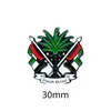 Insígnia de metal com bandeira dos Emirados Árabes Unidos transfronteiriça acessórios de vestuário presentes adesivos para celular fabricantes de origem atacado personalização