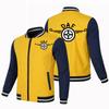Nueva Moda de Primavera y Otoño Chaqueta Estándar para Hombre Guapo Combinable Comercio Exterior Transfronterizo AliExpress Cremallera Chaqueta para Hombre