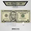 Alfombrilla de ratón creativa de dólar transfronteriza para uso en la oficina, resistente a la suciedad, fácil de limpiar, alfombrilla de escritorio antideslizante, hecha de tela de alta calidad, alfombrilla de ratón de gran tamaño