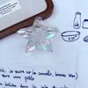 Presilha de Cabelo Estrela com Toque de Luxo, Presilha Garra Estrela Iridescente a Laser, Acessório de Cabelo Atacado Transfronteiriço da Amazon, Presilha Tubarão para Trás da Cabeça