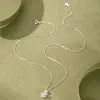 Collar de Cisne Pequeño Popular de Influencer de Tiktok Lujo Ligero Moda Nicho Personalidad Regalo para Novia o Mejor Amiga