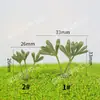 Materiales para Maquetas de Mesa de Arena Hechas a Mano Bricolaje Plantas Simuladas Hierba Frutal Plantas de Paisaje Adornos de Plástico en Miniatura