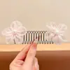 Pente Longo Lala Hair 2023 Novo Estilo Grampo de Cabelo Artefato para Cabelos Quebrados de Menina para Mulheres e Crianças Pente Cartoon para Corte Traseiro Menina