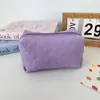 Nova Necessaire de Algodão Acolchoada Estampada, Grande Capacidade, Bolsa de Mão Portátil, Necessaire de Viagem, Bolsa de Armazenamento Multifuncional