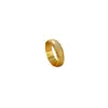 [No se decolora] anillo de disco de acero de titanio geométrico minimalista estilo frío para hombres y mujeres ins de moda personalidad anillo simple para comida