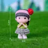 Paisagem em miniatura, figuras criativas de casal, bonecos de bonecas masculinas e femininas, acessórios decorativos, enfeites para carro e mesa