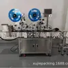 Máquina de Etiquetado y Paginado Automático Doble, Paginado y Etiquetado Automático de Bolsas, Aplicación de Etiquetas Adhesivas de Alta Velocidad