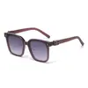Gafas de Sol de Gama Alta, Gafas de Sol Anti-UV para Hombre y Mujer, Protección Solar para Conducir, Gafas de Sol Cuadradas de Moda al por Mayor