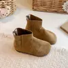 Botines Suaves para Niños Botas Cortas Martin Estilo Coreano Otoño/Invierno Zapatos para Niños 2026 Estilo Nuevo Niñas Bebé Botas Birkenstock