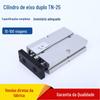 Cilindro de eixo duplo TN25 * 10/15/20/25/30/35/40/45/50/60/70/80/90/100