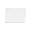 Quadro branco pequeno magnético, quadro de escrita, quadro de recados adequado para uso em casa, para crianças e no escritório, quadro magnético de mesa de dupla face, para apagar a seco