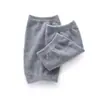 Joelheiras de Lã Fina para Todas as Estações Novo Estilo Unissex Curtas Grossas à Prova de Vento e Frio Roupa Íntima Suporte de Joelho