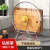 Suporte de Aço Inoxidável para Tábuas de Corte, Suporte para Tampas de Panela, Prateleira de Armazenamento Doméstica para Bancada de Cozinha para Tábuas de Corte e Tampas