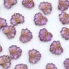 Cristal Colorido Acrílico Folhas Douradas Folhas de Bordo Contas Separadas Pulseira DIY Feita à Mão Corrente de Celular Acessórios de Joias