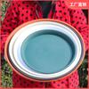 Aimeijia Novo Prato Espesso de Plástico para Vaso de Flores Base de Resina para Vaso de Flores Suporte para Flores Aquáticas Branco Verde Vermelho Preto Arroz Atacado