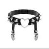 Corrente de Perna Punk Sexy Estilo Escuro Influenciador Ins Acessório de Perna Lolita Gótico Bondage Erótico Corrente de Coxa de Luxo