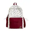 Mochila grande e muito estilosa com visual fresco, mochila escolar para estudantes, bolsa para ensino médio e fundamental, bolsa de viagem, mochila de viagem leve