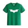 Comercio Exterior Verano Color Sólido Algodón Manga Corta Camiseta Ropa Infantil Manga Media Ropa Padre-Hijo Ropa de Clase Logo Impreso Camiseta Básica