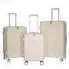 Set Personalizado de Tres Piezas de Maletas con Cremallera, Maletas de Viaje de Gran Capacidad, Maletas de Mano, Ruedas Universales Silenciosas, Cerraduras de Combinación, Venta al por Mayor
