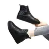 Nuevas botas de nieve de moda de invierno versátiles para mujer, impermeables y engrosadas con forro polar, a prueba de frío 2026, botas Martin cálidas y antideslizantes estilo noreste