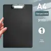Prancheta A4 Clipe de Plástico Bloco A5 Clipe para Prancheta de Escrita Arquivo de Informações Prancheta Clipe A6 Clipe para Pedido de Conta Bloco com Clipe