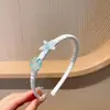 Diadema Nueva de Cola de Pez para Niños, Tocado Alto, Lindos Accesorios para el Cabello de Estrella de Mar y Conchas para Niñas Pequeñas, No Tira del Cabello