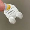 Pendientes Geométricos de Metal Cepillado Personalizados con Aguja de Plata 925 Pendientes de Estilo Minimalista de Alta Gama de Moda 2026