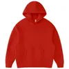 Moletom com Capuz Jinyu Personalizado 350g Veludo Versão Grande Transfronteiriça Cor Sólida Top Solto Oversize Logo Estampado
