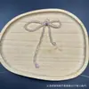 Bolsos Zapatos Aretes de Flor Accesorios Semi-Terminados de Lujo Sencillos Personalizados Borla de Cristal con Cuentas Lazo