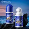 Desodorante Antitranspirante Roll-On para Hombre Kormesic Desodorante Fragancia de Larga Duración Venta al por Mayor Transfronteriza