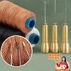 Agulha para Reparo de Sapatos, Ferramenta Manual para Reparo de Sapatos, Agulha de Gancho para Costurar Sapatos, Agulha de Costura Especial para Sapatos, Ferramenta de Reparo de Sapatos, Agulha de Crochê