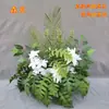 Flores Grandes de Chão para Casamento Flores de Seda Flores Decorativas Flores para Palco T Corredor Flores Penduradas Flores de Casamento Fundo de Flores