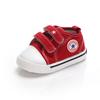 [Liberação de Perda] Versão coreana de sapatos de lona infantis com velcro duplo para meninos e meninas Sapatos de primavera e outono sapatos infantis